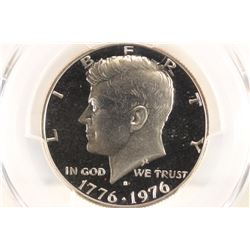1976-S KENNEDY HALF DOLLAR PCGS PR69 DCAM