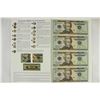 Image 1 : UNCUT SHEET OF 4-2006 $20 FRN'S CRISP UNC