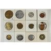 Image 1 : 12 ASSORTED VINTAGE TOKENS