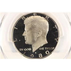 1980-S KENNEDY HALF DOLLAR PCGS PR69 DCAM