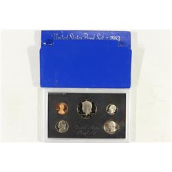 1983 US PROOF SET (WITH BOX)