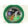 Image 1 : 2014 COOK ISLANDS SILVER PROOF $5 PGA TOUR WITH