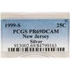 Image 3 : 1999-S SILVER NEW JERSEY QUARTER PCGS PR69 DCAM