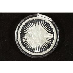 1 TROY OZ .999 FINE SILVER PROOF ROUND 2014