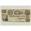 Image 1 : 1838 OCMULGEE BANK STATE OF GEORGIA $20 OBSOLETE