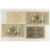 Image 2 : 4 VINTAGE GERMAN BANK NOTES 50 MARK, 2-1910-1000