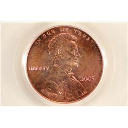 2005 LINCOLN CENT PCGS MS65RD