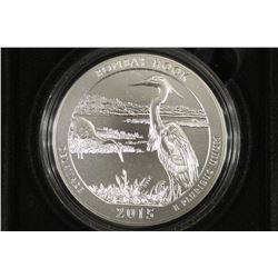 2015 AMERICA THE BEAUTIFUL 5 OZ. SILVER UNC COIN