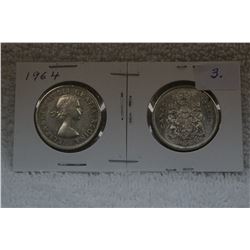 Canada Fifty Cent Coins (2)