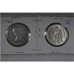 Canada Fifty Cent Coins (2)