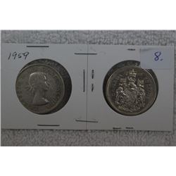 Canada Fifty Cent Coins (2)