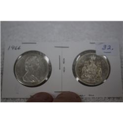 Canada Fifty Cent Coins (2)