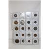 Image 1 : 1 Sheet of Foreign Coins (20)