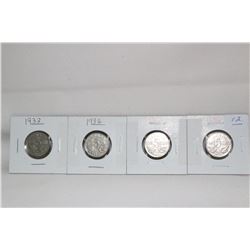 Canada Five Cent Coins (4)