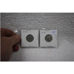 Canada Five Cent Coins (2)