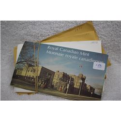 Canada Mint Coin Sets (4)