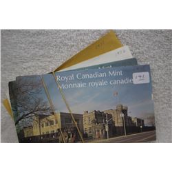 Canada Mint Coin Sets (4)