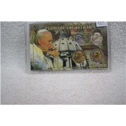 Vatican Coin Set (4 Coins)