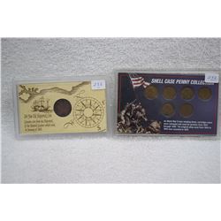 U.S.A. Shell Case Penny Collection (6 Coins)