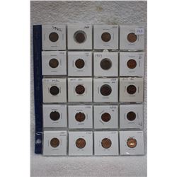 Canada One Cent Coins (32)