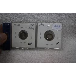 Canada Five Cent Coins (2)