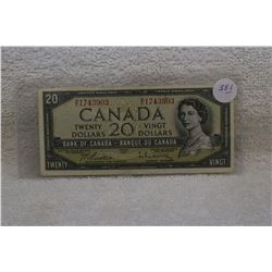 Canada Twenty Dollar Bill (1)