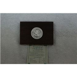 Perth Silver Medallion