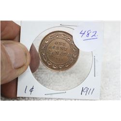 Canada Large One Cent Coin (1)