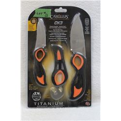 Camillus - 3 Pack - Trimming, Gut, Dressing - New