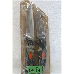 Mossy Oak - 2 pcs. - 1 Fixed & 1 Folding