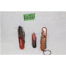 3 Multi Blade Knives