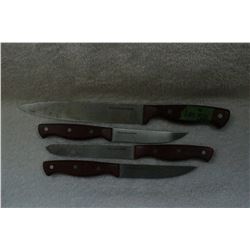 Set of 4 Kitchen Aid Knives