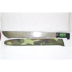 Machette with Camo Sheath