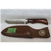 Image 1 : Huntshield Fixed Blade w/Leather Sheath