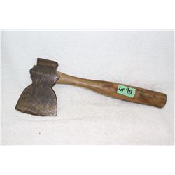 4" Mini Broad Axe - with Writing on the Blade