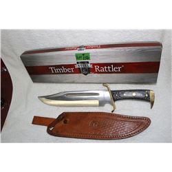 Timber Rattler - with Leather Sheath - Like New