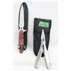 Image 1 : 2 pc. Fixed Blade & Multi Tool - New