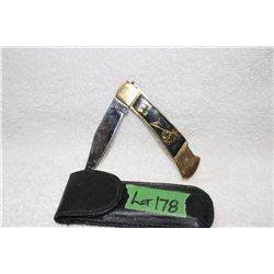 Collector Knife with Pouch - WWII