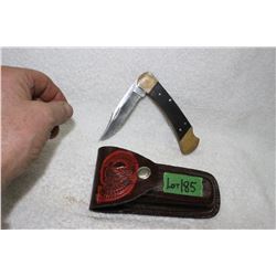 Buck Lock Blade with Pouch