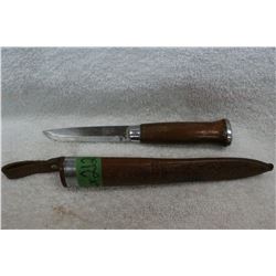 Hunting Knife - Rostfri - Sweden - with Sheath