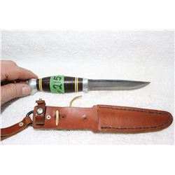 Hunting Knife - with Leather Case - R.J. Richter - Norway