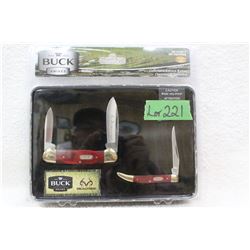 Buck Gift Set - 2 Knife Set - New