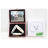 Image 1 : Collector Knife Set - Deer - New