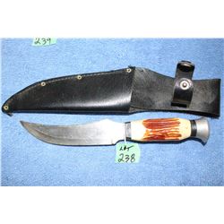 Hunting Knife - Made in Brazil - with Sheath