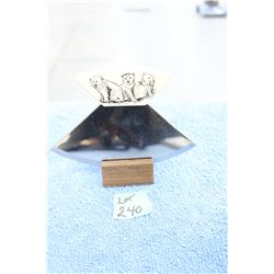 3 Bears - Bone Handled Ulu Knife
