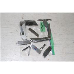 7 Metal Sided Knives