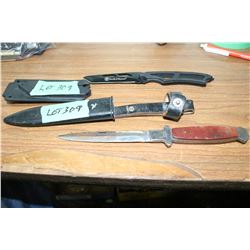 Smith & Wesson Knife & a German Made Dagger