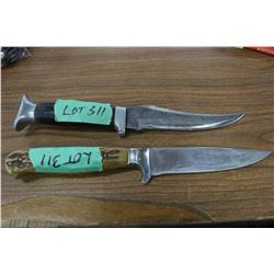 2 German Made Knives (Herbets & Deluxe Skinner) w/5" Blades
