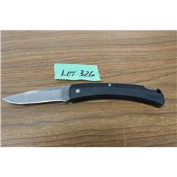 Buck Lockback, Single Blade Knife - 440 Stainless - U.S.A. Made