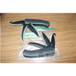 2 Lockback Camping Knives